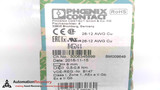 PHOENIX CONTACT UT 2,5-PE, FEED-THROUGH TERMINAL BLOCK, 3044092