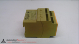 PILZ 774525, SAFETY RELAYS, 120VAC, 24VDC, 4NO, DIN RAIL MOUNTING