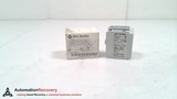 ALLEN BRADLEY 100-FA20 SER B, FRONT MOUNTING AUXILIARY CONTACTOR