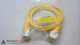 TURCK RYM RKM 6B6-2M, MINIFAST DOUBLE-ENDED CORDSET, U2-08647