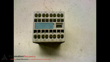 SIEMENS 3RH1911-2FA22 AUXILIARY CONTACT SWITCH BLOCK 4 POLES 600 VOLTS