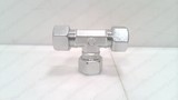 PARKER T15LCF, ERMETO DIN TUBE TO TUBE HYDRAULIC FITTING TEE-UNION