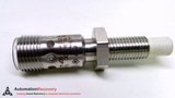 IFM IE5382, INDUCTIVE SENSOR, 4MM RANGE, M12 CONNECTOR, 4 POLE