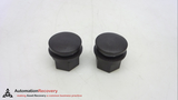 SIEMENS 3SB3 921-0AA , ROUND BLANK PLUG, BLACK