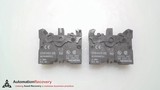SIEMENS 3SB3403-0B  CONTACT BLOCK W/ ONE CONTACT