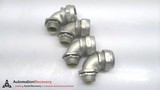 GOULD 22N-100B  90 DEGREE LIQUID-TITE CONNECTORS