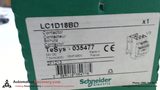 SCHNEIDER ELECTRIC LC1D18BD, TESYS NON-REVERSING CONTACTOR