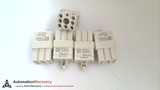 HARTING 09120073101, HAN Q FEMALE CRIMP INSERT, HAN Q 7/0-F