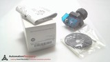 ALLEN BRADLEY 800H-R2D1V SERIES G, 30MM 800H MOMENTARY PUSH-BUTTON