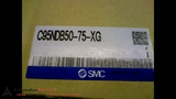 SMC C95NDB50-75-XG ISO/VDMA CYLINDER SINGLE ROD