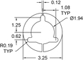 FREER NAAMS SPACERS DSCP080-E320