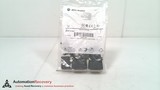 ALLEN BRADLEY 800F-X10V SER A, 800F PUSHBUTTON 22 MM CONTACT BLOCK