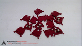 ALLEN BRADLEY 1492-W4-RE - SER A, RED TERMINAL BLOCKS