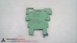 PHOENIX CONTACT PLC-BSC-24DC/1/ACT, RELAY BASE,  INPUT: 24VDC,  1 N.O.