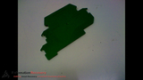 PHOENIX CONTACT D-DEK 1.5 GN ,TERMINAL COVER END ROW 24-48V