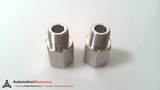 HAM-LET 120HSS3/8X3/8, FEMALE TO MALE ADAPTER