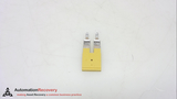 WEIDMULLER 1627850000 -QTY 60, Z SERIES, 2 POSITION JUMPER, ZQV 6/2 GE