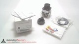 ALLEN BRADLEY 800H-JRX2KC1B SERIES F, 30MM SELECTOR SWITCH 800H PB 800H-JRX2KC1B Series F