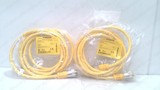 TURCK RSM RKM 461-3M/S3059 PACK OF 2, SENSOR & ACTUATOR CORD, U-35639