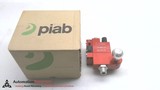 PIAB 1072RH-CV, VACUUM CHECK VALVE, VT-1H VACUSTAT W/ COAX