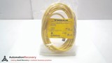 TURCK RS 4.4T-3/S1587 SINGLE ENDED CORDSET U-20410 RS 4.4T-3/S1587