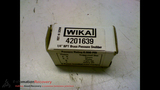 WIKA 4201639 PRESSURE SNUBBER 1/4 INCH NPT BRASS