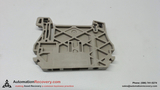 WEIDMULLER ZEW 35, TERMINAL BLOCK END BRACKET, 9540000000