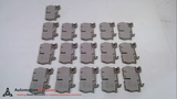 WEIDMULLER ZDU 6  TERMINAL BLOCKS, 800V, 41A, 6MM2,