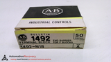ALLEN BRADLEY 1492-N18  SERIES A END BARRIER FOR F BLOCK