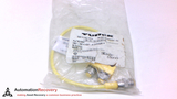 TURCK VB2-RS 4.43T-0.3/2FKM 4, MOLDED CORDSET, TWIN JUNCTION,