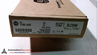 ALLEN BRADLEY 1746 IA16 SERIES C AC INPUT MODULE