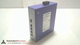 HIRSCHMANN SPIDER-SL-24-05T1999999TY9HHHH UNMANAGED INDUSTRIAL ETHERNET RAIL SWITCH