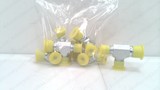 PARKER 6-6-6 RTX-S PACK OF 6, TRIPLE-LOK 37Â° FLARE TUBE FITTING