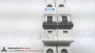 EATON FAZ C5 2 NA MINIATURE CIRCUIT BREAKER