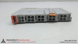 BECKHOFF KL2612 2-CHANNEL RELAY OUTPUT TERMINAL 125VAC 0.5A