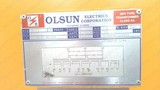 OLSUN ELECTRICS 3-PHASE 34 KVA DRY TYPE TRANSFORMER CLASS AA