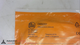 IFM O6S201, THROUGH BEAM SENSOR, TRANSMITTER, IP65/IP67, 10-30VDC
