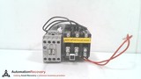 ALLEN BRADLEY 509-TOB SER 1, 3-PHASE NON-REVERSING STARTER