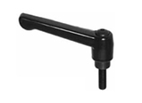 TE-CO 70659 Clamp Lever Size 3 Zinc Classic Style with Steel Stud Insert 3/8-16 x .780, Screw and Spring