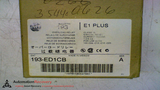 ALLEN BRADLEY 193-ED1CB SOLID STATE OVERLOAD RELAY 600V MAX SERIES A