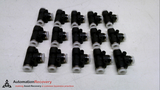 PISCO PE1/4T  UNION TEE, TUBING SIZE: 1/4