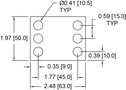 FREER NAAMS SPACERS DSCP053-M025