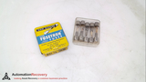 COOPER BUSSMANN MDL 1/8  GLASS FUSE