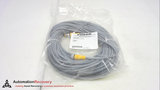 TURCK RKC 12T-20-RSC 4.5T/CS14738, CABLE, M/F, ST/ST, 5P/12P, 20M