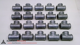 GEORG FISCHER 770130204  GALVANIZED TEE FITTING, 1/2