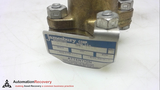 JAMESBURY CORP. 21-M36 TT-0, 1/2'' STANDARD POINT BALL VALVE,