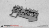 PHOENIX ST 2,5-QUATTRO TERMINAL BLOCK FEED-THROUGH 5.2MM WIDTH GRAY