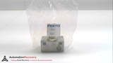 FESTO GRA-1/4-B, ONE-WAY FLOW CONTROL VALVE, 6509