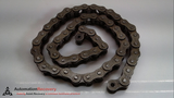 MORSE 40LL,ANSI ROLLER CHAIN,CHAIN NUMBER; 40,WEIGHT; 0.44 LB