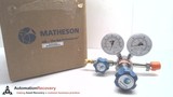 MATHESONS SEQ3538A580 SINGLE STAGE HIGH PURITY REGULATOR SEQ3538A580